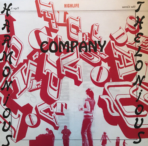 Harmonious Thelonious : Company EP  (12