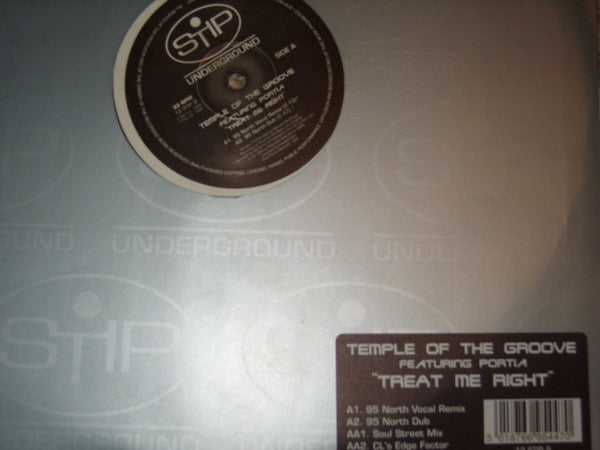 Temple Of The Groove Featuring Portia (2) : Treat Me Right (12