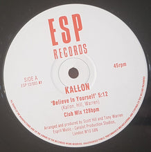 Load image into Gallery viewer, Kallon : Believe In Yourself (12&quot;, Single)
