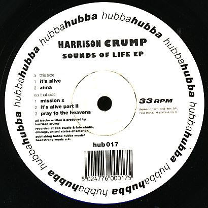Harrison Crump : Sounds Of Life EP (12