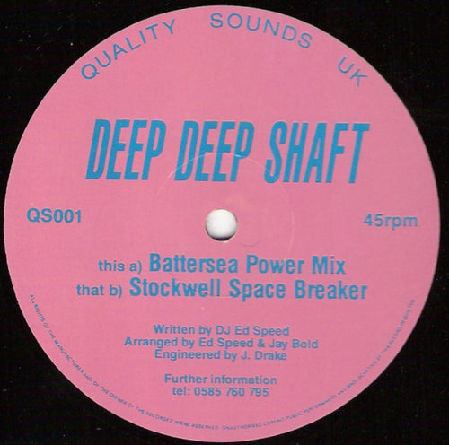 DJ Ed Speed : Deep Deep Shaft (12