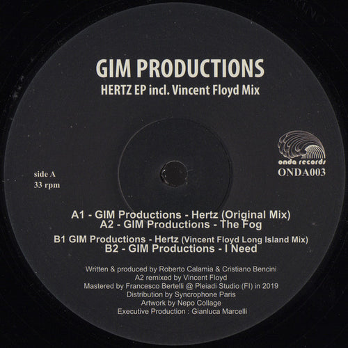 GIM Productions* : Hertz EP (12