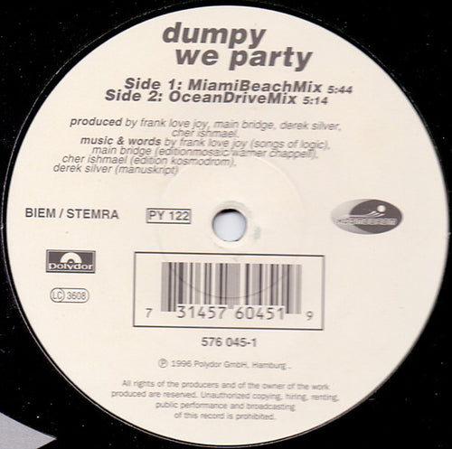 Dumpy : We Party (12