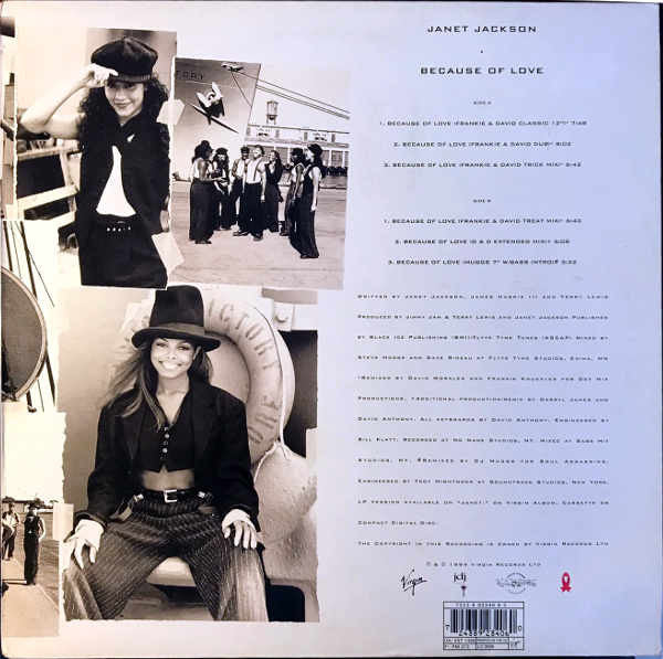 Janet Jackson : Because Of Love (12