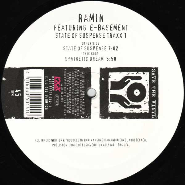 Ramin* Featuring E-Basement* : State Of Suspense Traxx 1 (12