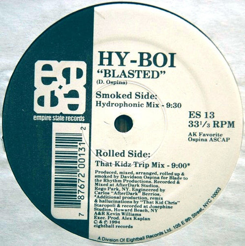 Hy-Boi : Blasted (12