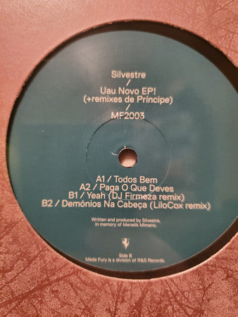 Silvestre (4) : Uau Novo EP! (12