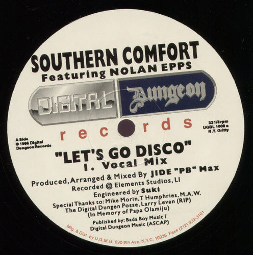 Southern Comfort Featuring Nolan Epps : Let's Go Disco (10