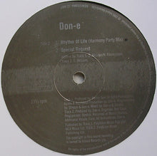 Load image into Gallery viewer, DON-E : Rhythm Of Life (12&quot;, Single)
