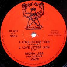 Load image into Gallery viewer, Mona Lisa* Featuring Lonzo : Love Letter (12&quot;)
