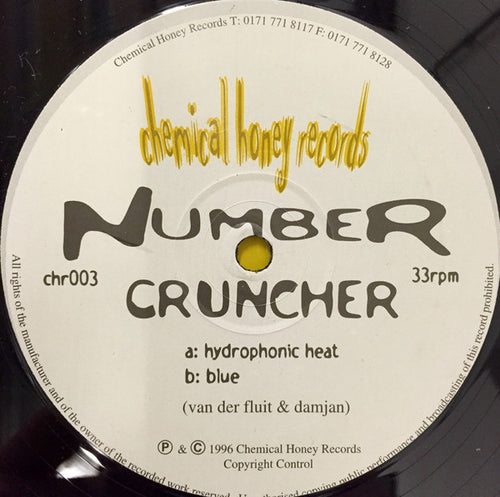 Number Cruncher : Hydrophonic Heat / Blue (12