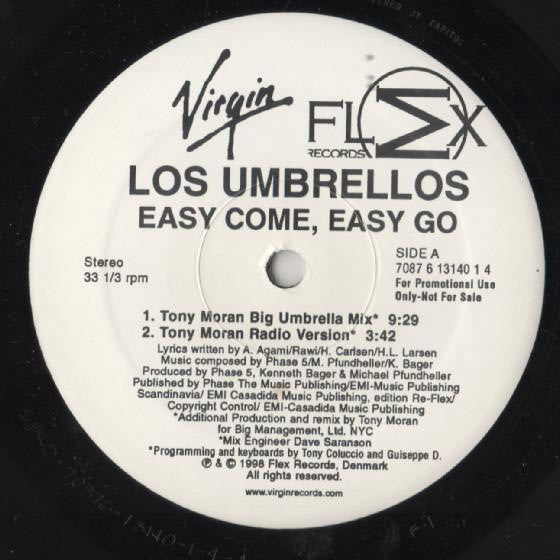 Los Umbrellos : Easy Come, Easy Go (12