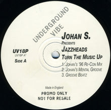 Load image into Gallery viewer, Johan S. Presents Jazzheads : Turn The Music Up (2x12&quot;, Promo)

