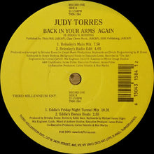 Load image into Gallery viewer, Judy Torres : Back In Your Arms Again (2x12&quot;)
