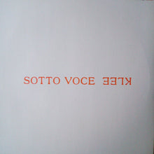 Load image into Gallery viewer, Sotto Voce (8) : Klee (12&quot;, EP)

