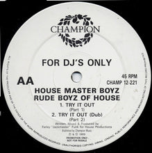 Load image into Gallery viewer, House Master Boyz* / Rude Boyz Of House* : Do It Fast (12&quot;, Promo)
