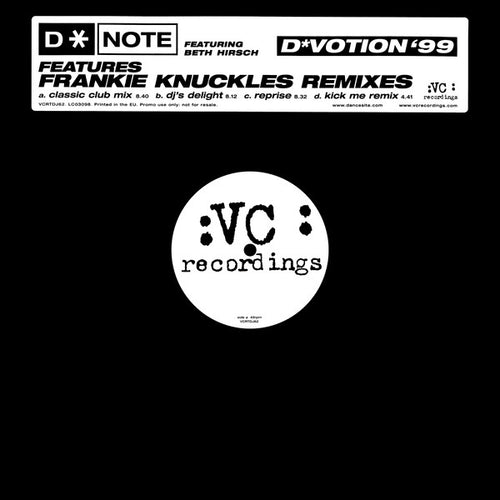 D*Note : D*Votion '99 (2x12