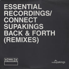 Load image into Gallery viewer, Supakings* : Back &amp; Forth (Remixes) (12&quot;, Promo)

