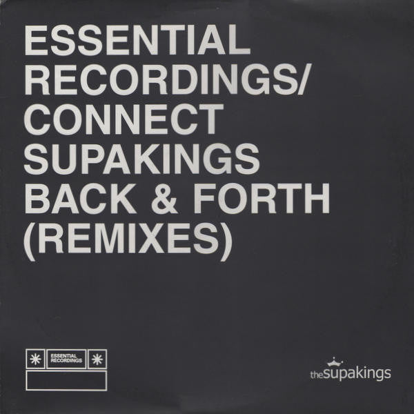 Supakings* : Back & Forth (Remixes) (12