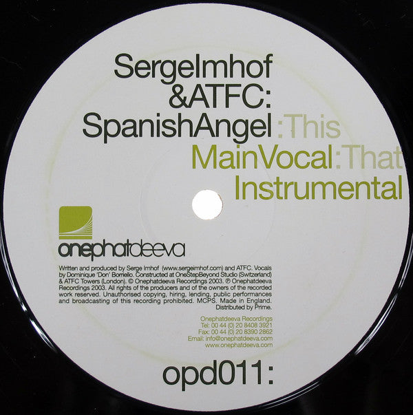 Serge Imhof & ATFC : Spanish Angel (12