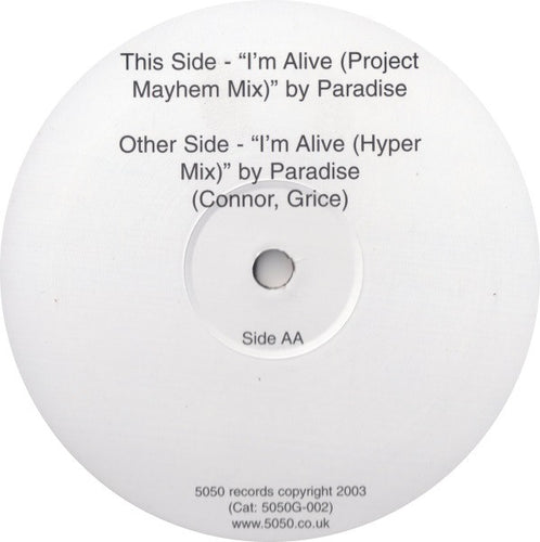 Paradise (3) : I'm Alive (12