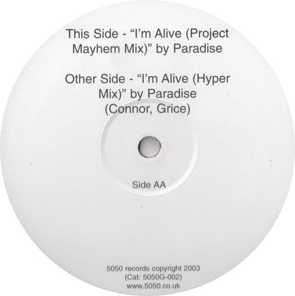 Paradise (3) : I'm Alive (12
