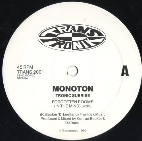 Monoton : Tronic Subrise (12