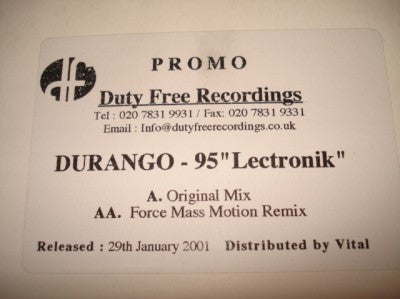 Durango-95* : Lectronik (12