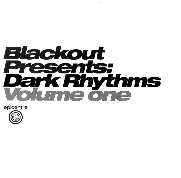 Blackout (3) : Dark Rhythms Volume One (12