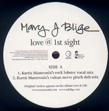 Mary J. Blige : Love @ 1st Sight (12