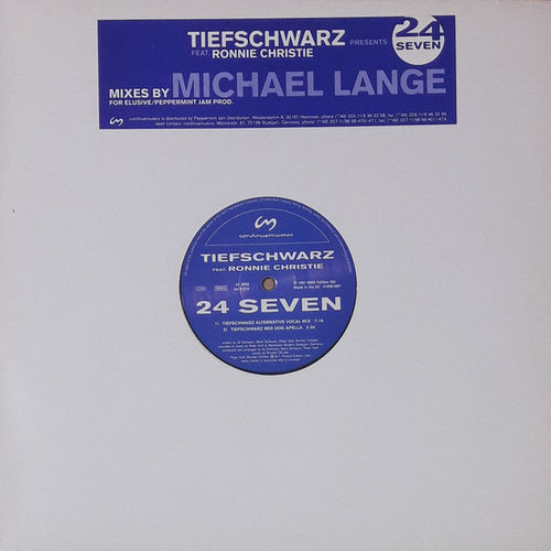 Tiefschwarz Feat. Ronnie Christie : 24 Seven (12