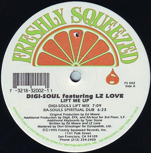 Digi-Soul Featuring LZ Love : Lift Me Up (12