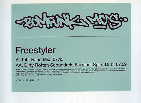 Bomfunk MC's : Freestyler (12