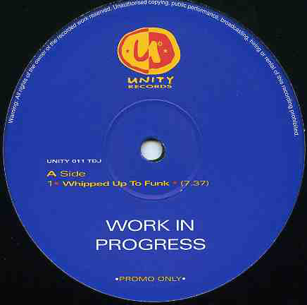 Work In Progress : Whipped Up To Funk (12