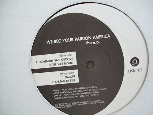 Various : We Beg Your Pardon America (12