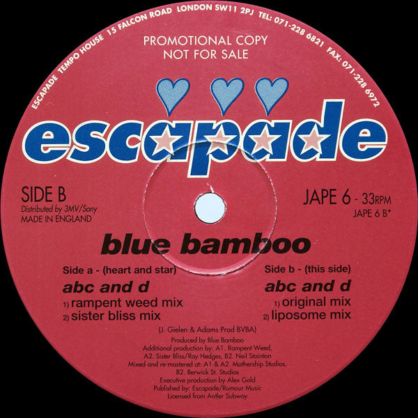 Blue Bamboo : ABC And D (12
