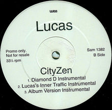 Load image into Gallery viewer, Lucas (2) : Lucas With The Lid Off / CityZen (2x12&quot;, Promo)
