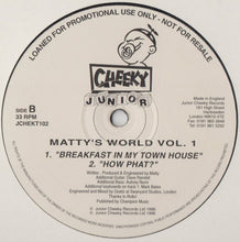 Load image into Gallery viewer, Matty&#39;s World* : Vol. 1 (12&quot;, Promo)
