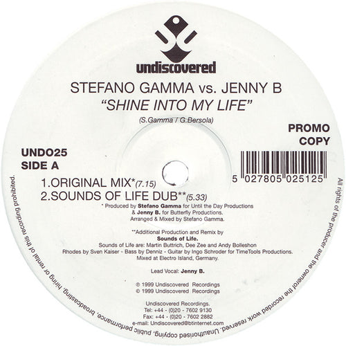 Stefano Gamma vs. Jenny B. : Shine Into My Life (2x12