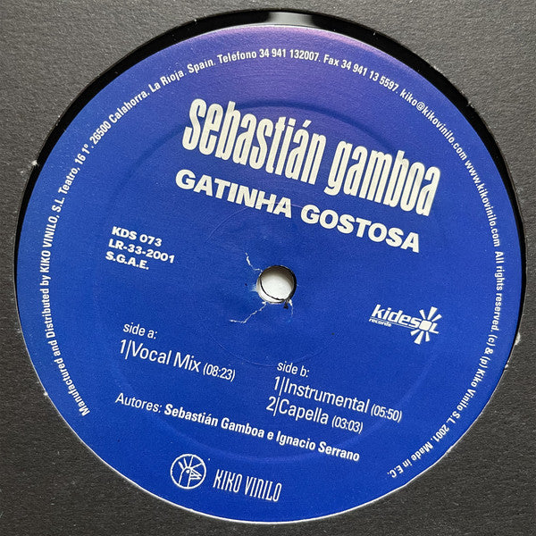 Sebastián Gamboa* : Gatinha Gostosa (12