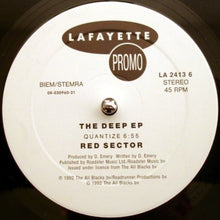 Load image into Gallery viewer, Red Sector : The Deep EP (12&quot;, EP, Promo)
