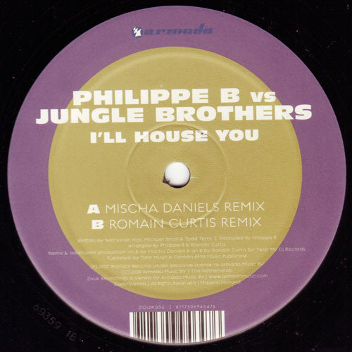 Philippe B. Vs Jungle Brothers : I'll House You (12