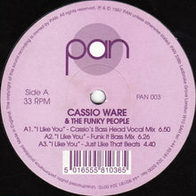 Load image into Gallery viewer, Cassio Ware &amp; The Funky People* : I Like You (12&quot;)
