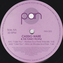 Load image into Gallery viewer, Cassio Ware &amp; The Funky People* : I Like You (12&quot;)
