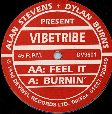 Alan Stevens And Dylan Burns Present Vibetribe : Burnin' (12
