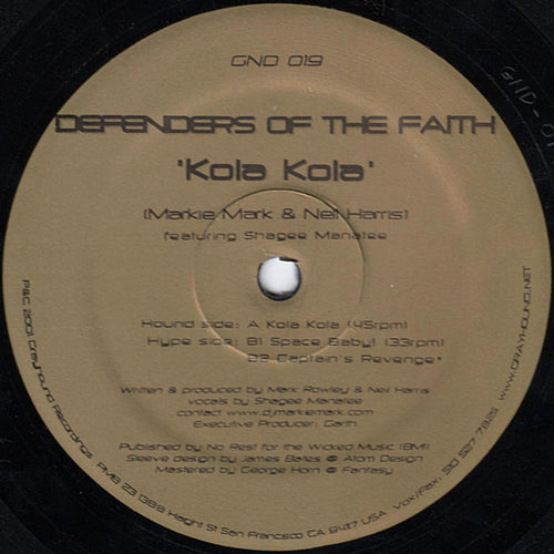 Defenders Of The Faith : Kola Kola (12