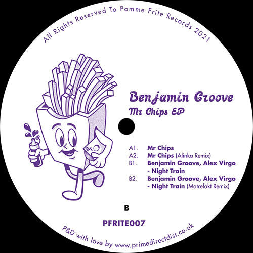 Benjamin Groove : Mr Chips EP (12