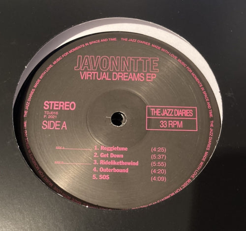 Javonntte : Virtual Dreams EP (12