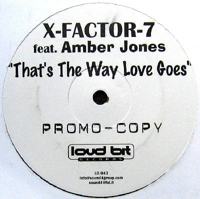 X-Factor 7 Feat Amber Jones : That's The Way Love Goes (12
