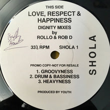 Load image into Gallery viewer, Shola* : Love, Respect &amp; Happiness (12&quot;, Promo)
